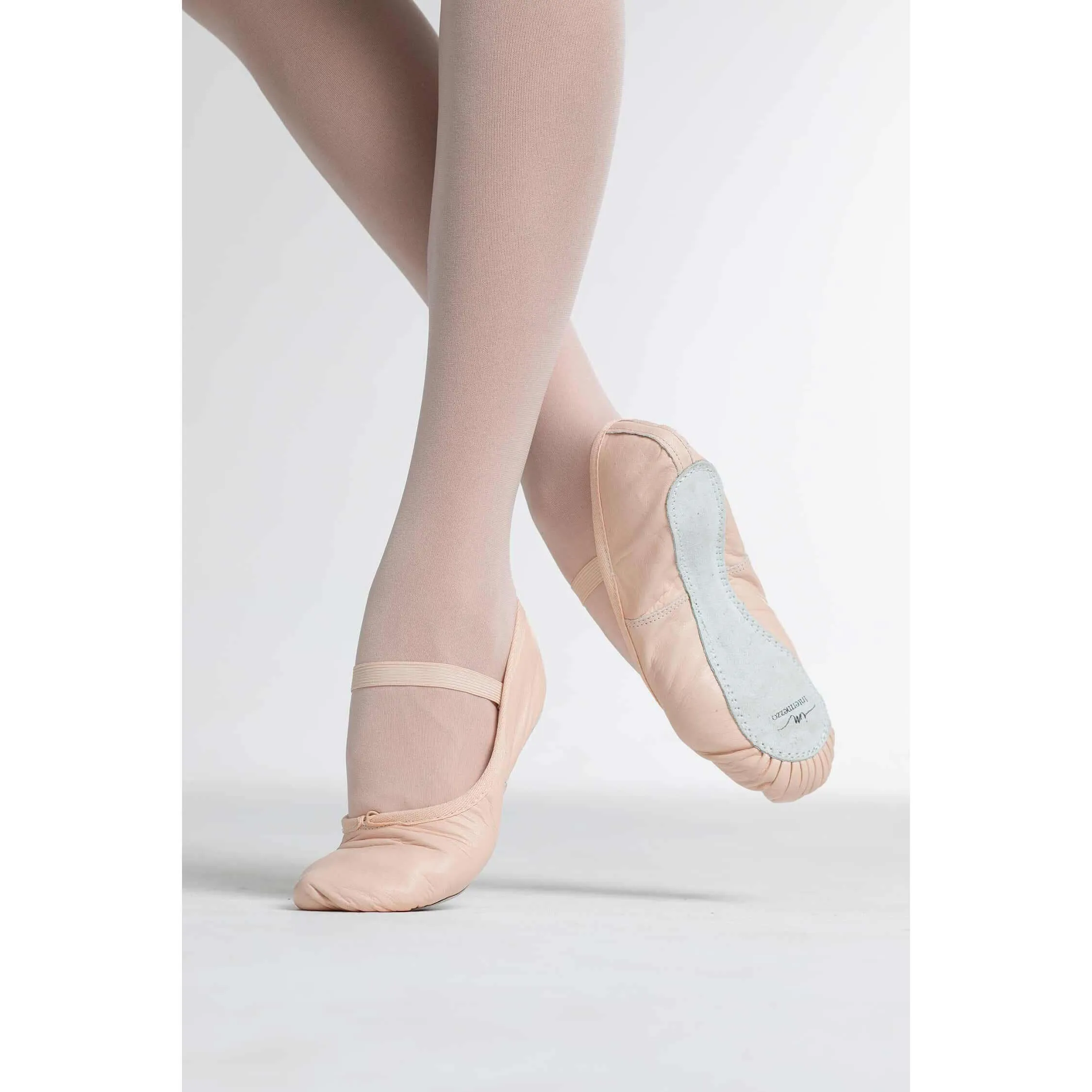 Ballettskór leður heill sóli - Intermezzo
