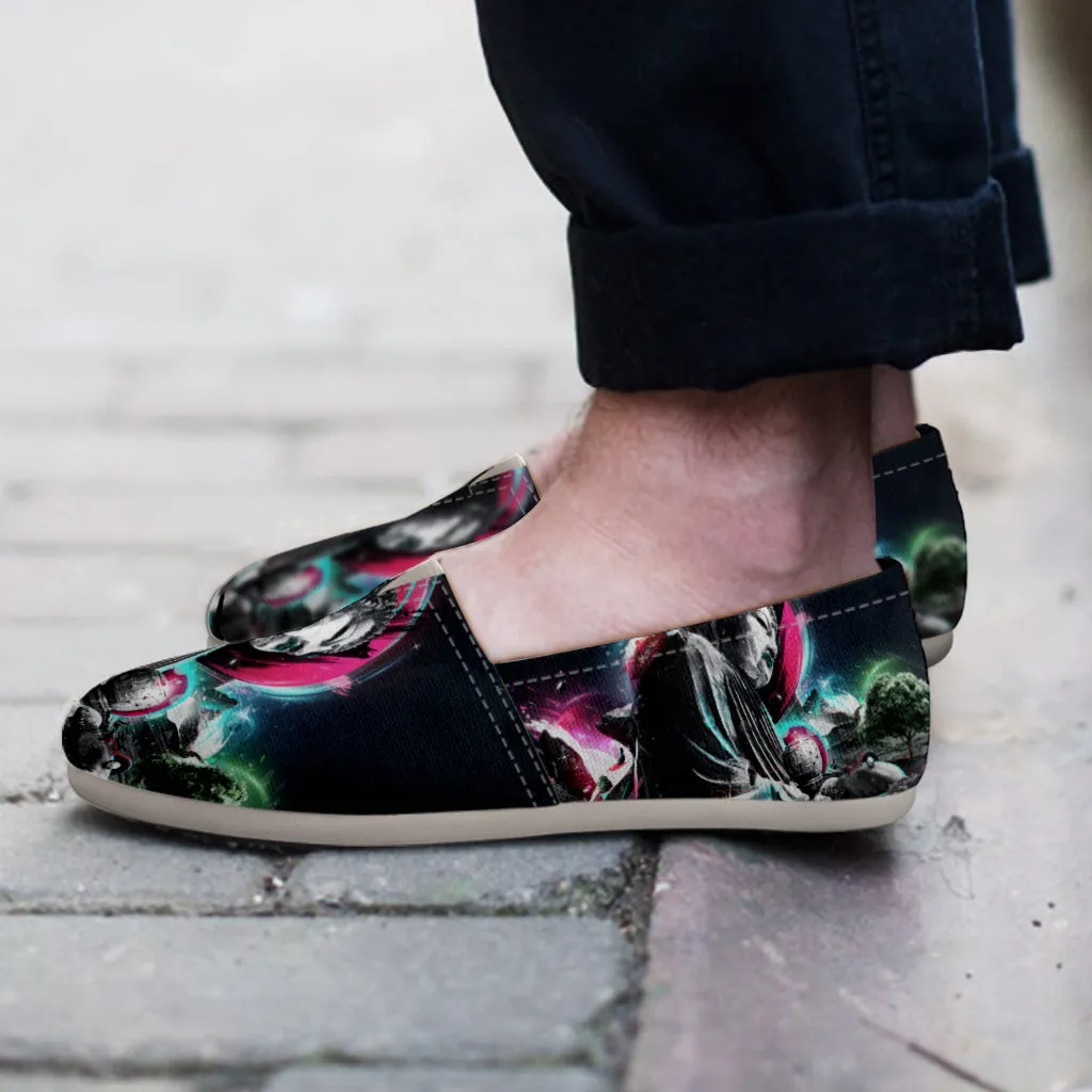 Buddha Pop Art Casual Shoes