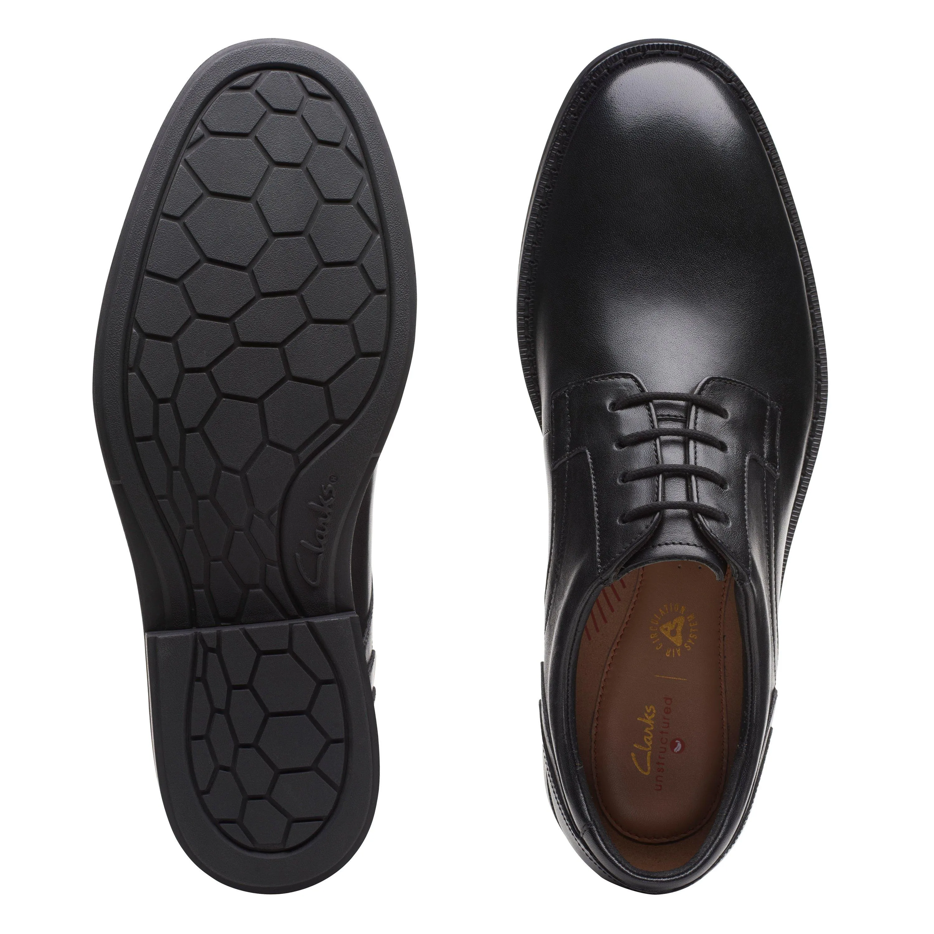 CLARKS UN HUGH LACE MENS SHOES