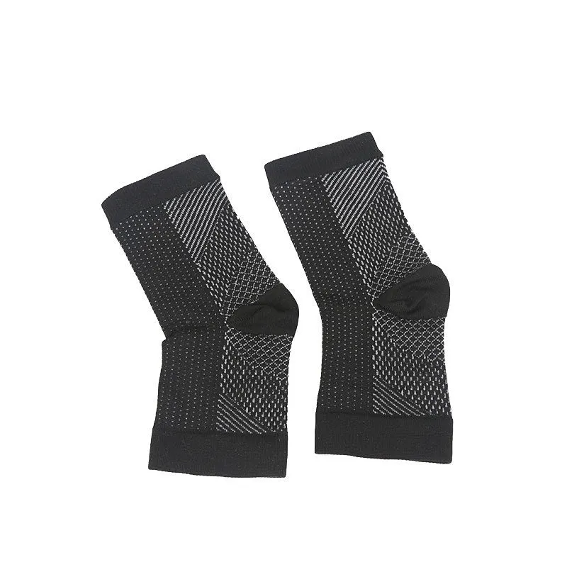Compression Foot Sleeves helps Relieve Swelling Open Toe, Cycling Running Basketball Sports Socks for Women Men