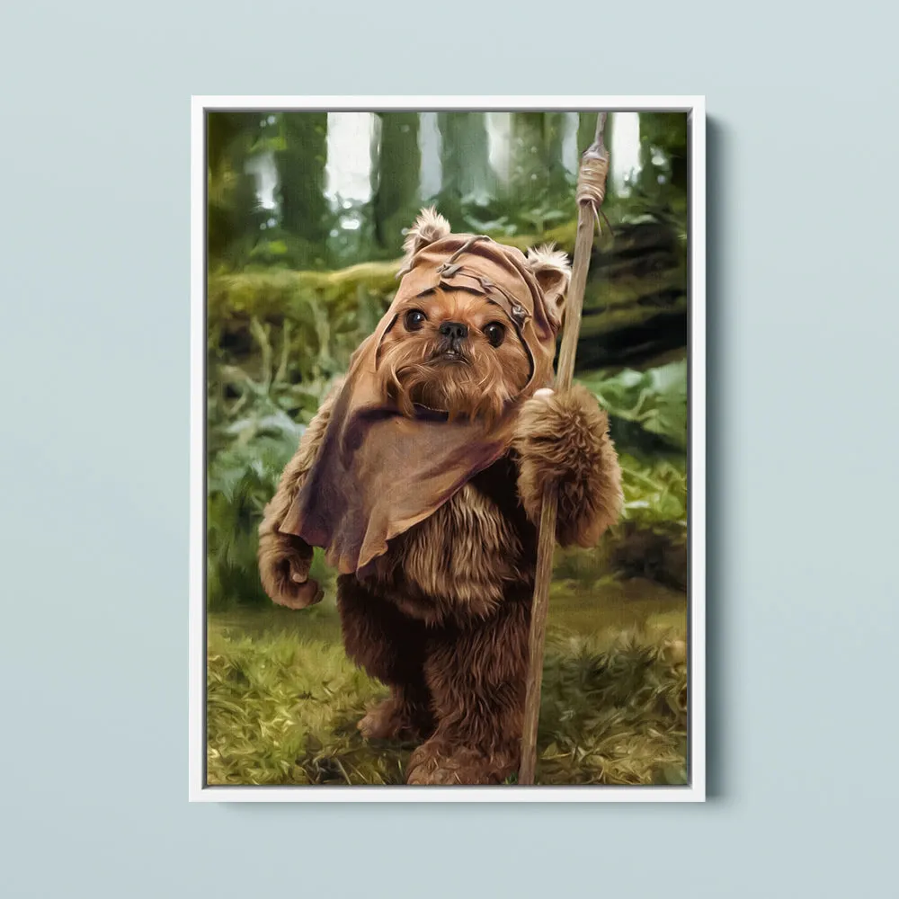 Ewokified Pet Portrait