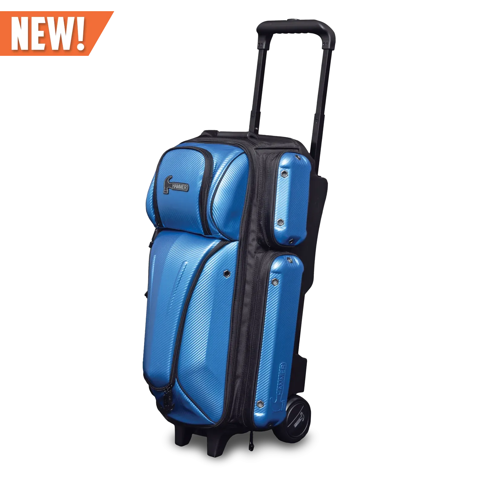 Hammer Carbon Shield Triple Roller - Blue