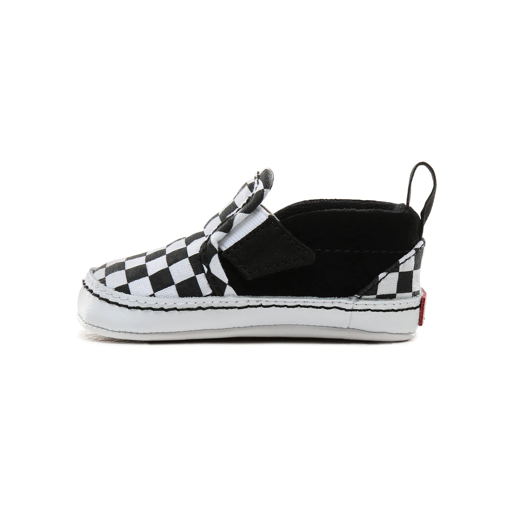 IN Slip On V Crib (Checker) Black/TrueWhite