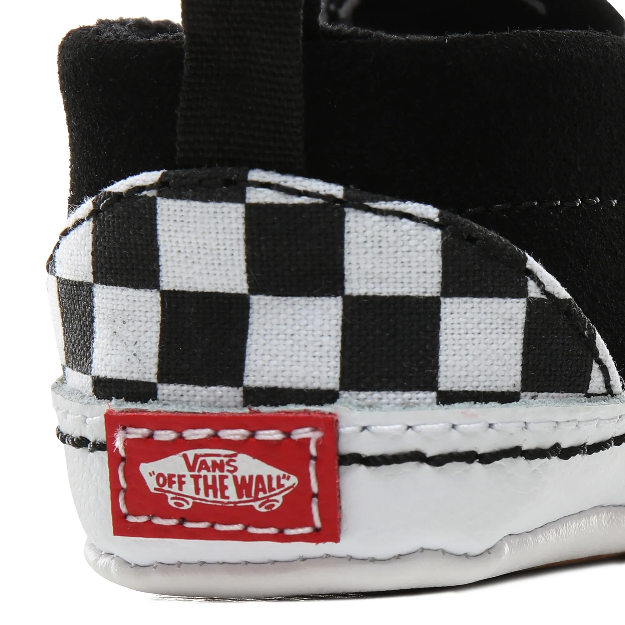 IN Slip On V Crib (Checker) Black/TrueWhite