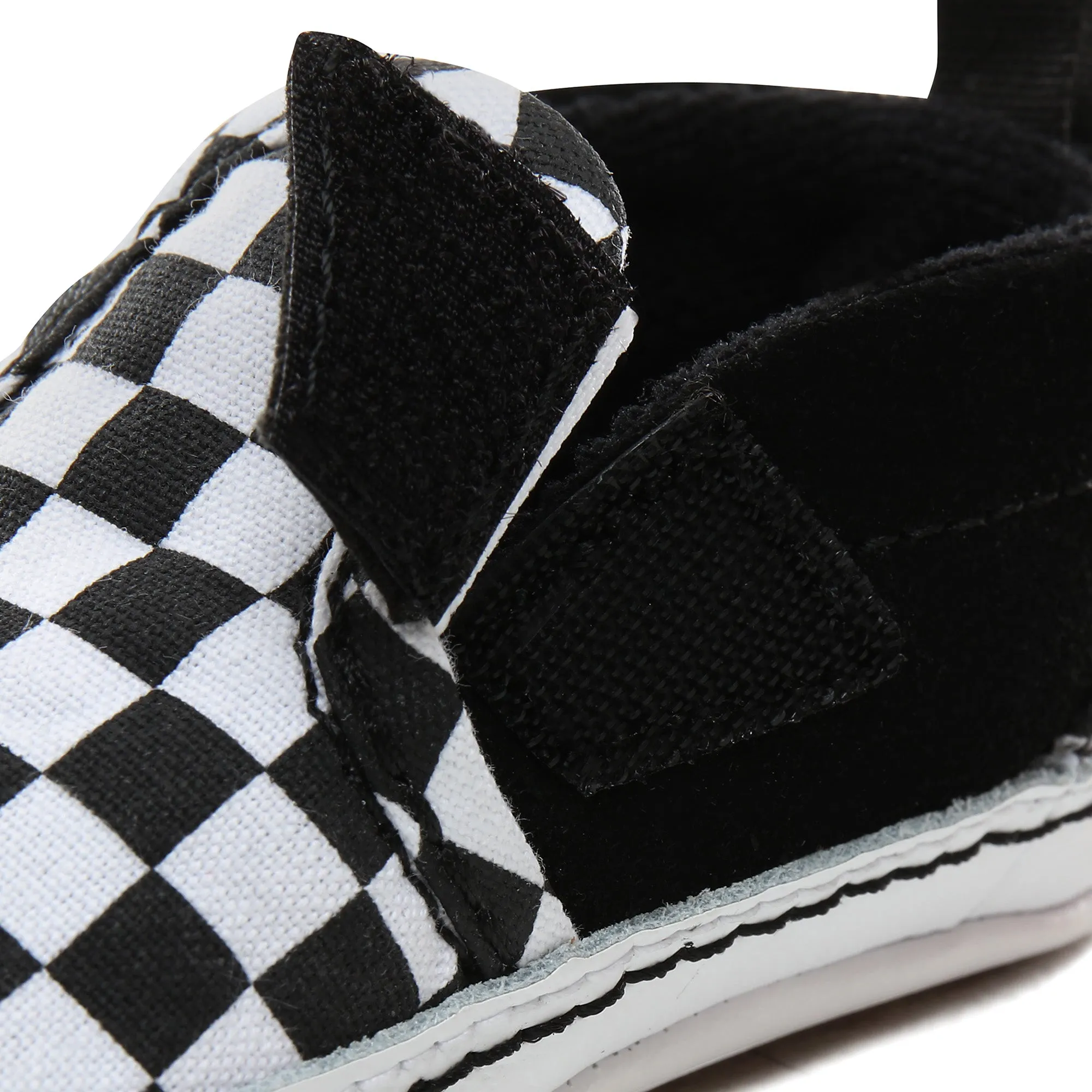 IN Slip On V Crib (Checker) Black/TrueWhite