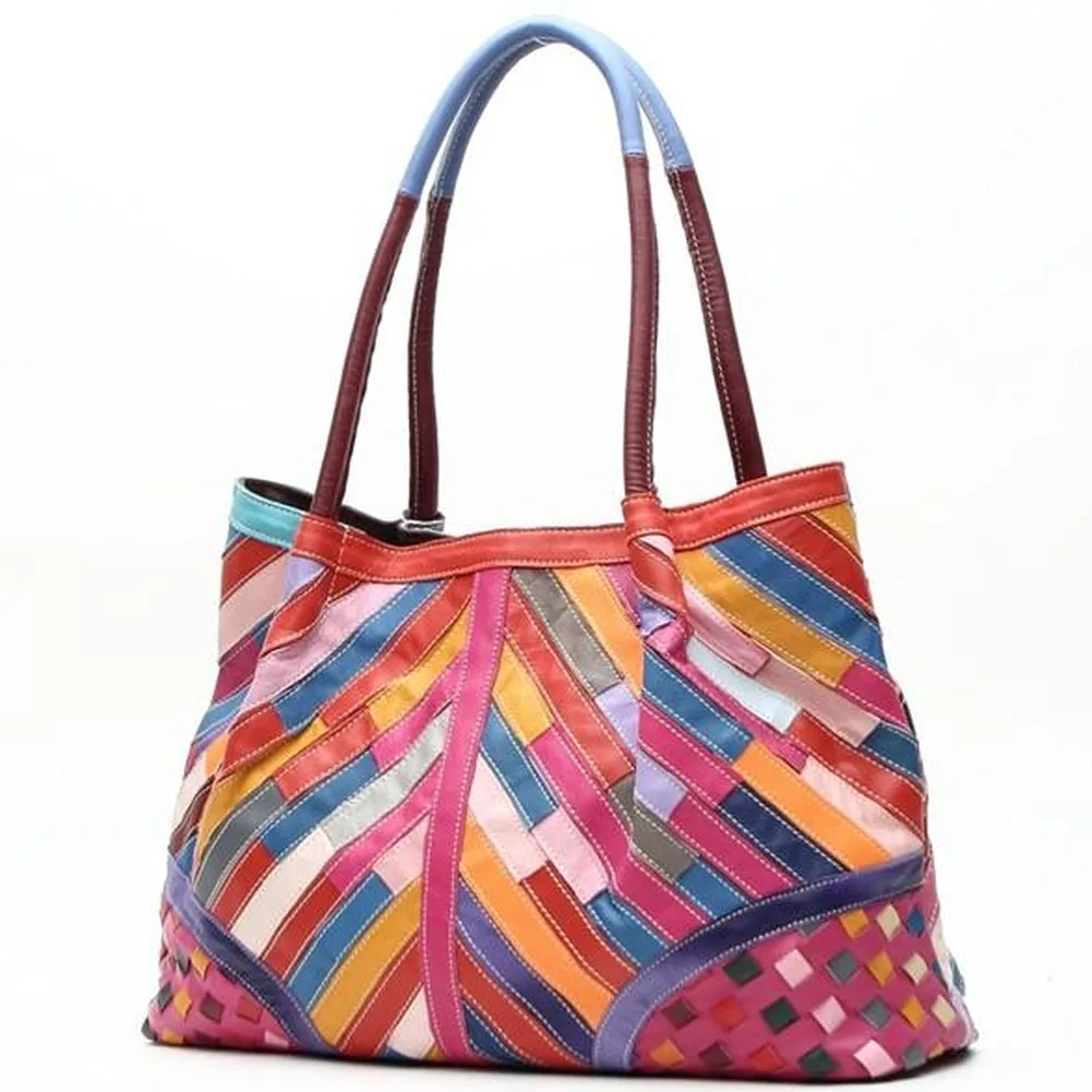 <bold>Top-Handle / Tote Bag <br>Genuine-Leather