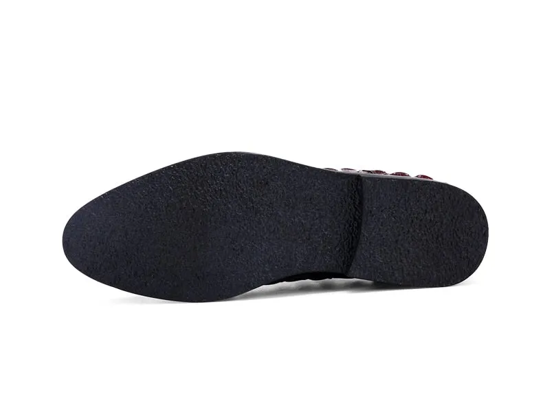 Men Genuine Leather Crocodile Shoes