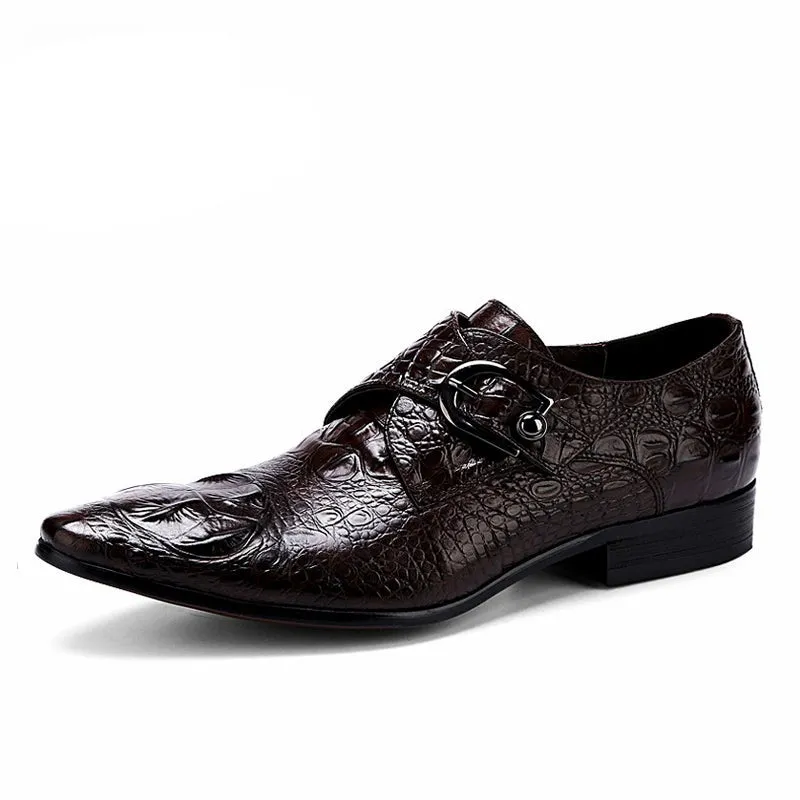 Mens Formal Shoes Genuine Leather Oxford Shoes For Men