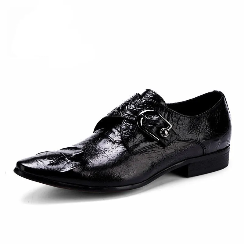 Mens Formal Shoes Genuine Leather Oxford Shoes For Men