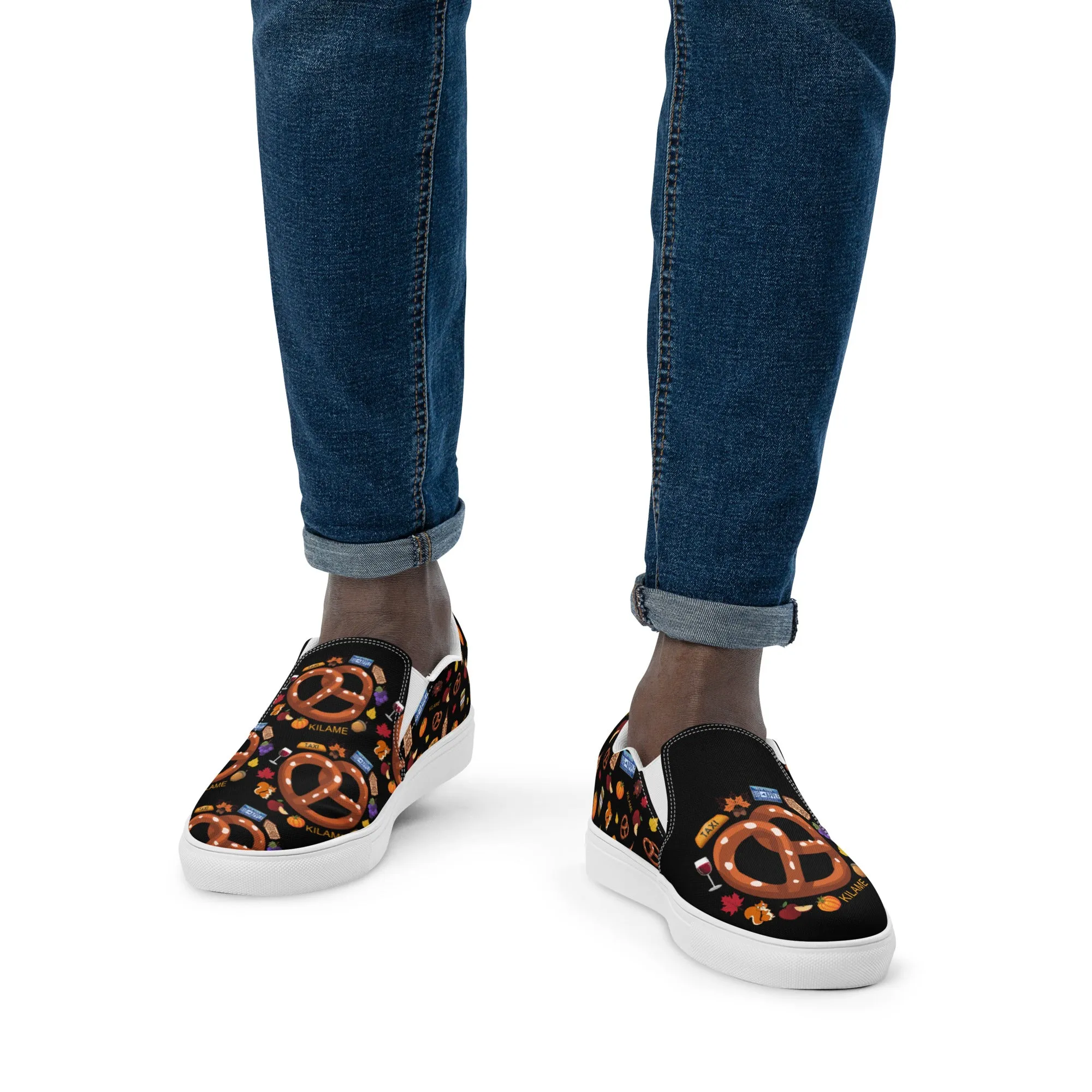 Men’s slip-on canvas shoes 'Central Park'