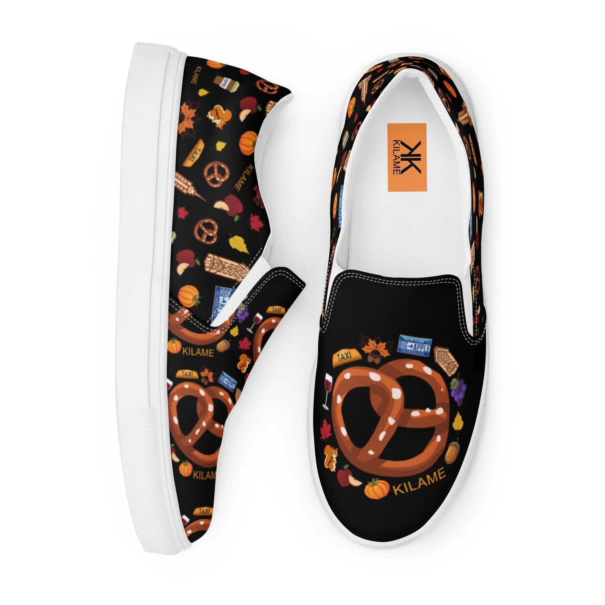 Men’s slip-on canvas shoes 'Central Park'