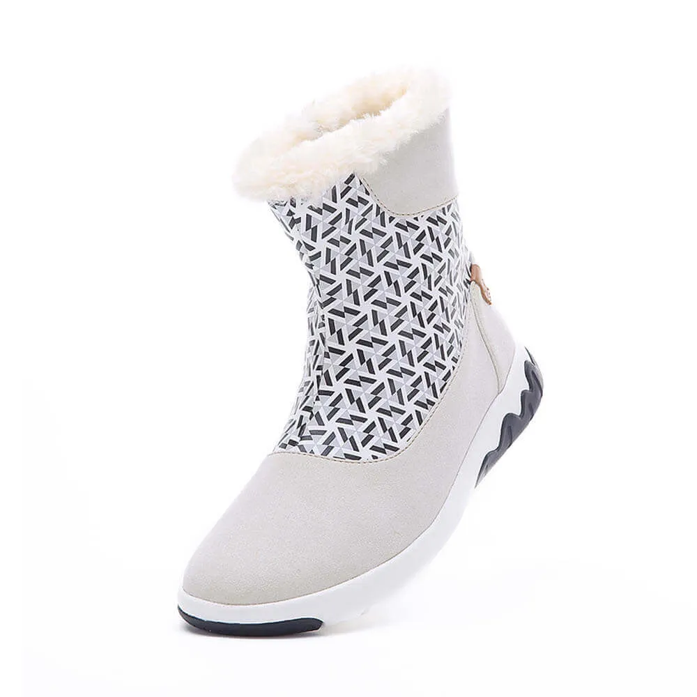 Rotterdam Boots White Kids