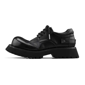 Rugged Sole Leather Shoes