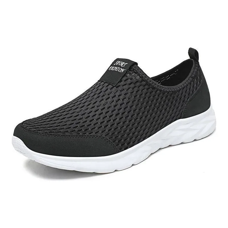Sneakers for man sports running shoes low-cut slip-ons men's autumn
