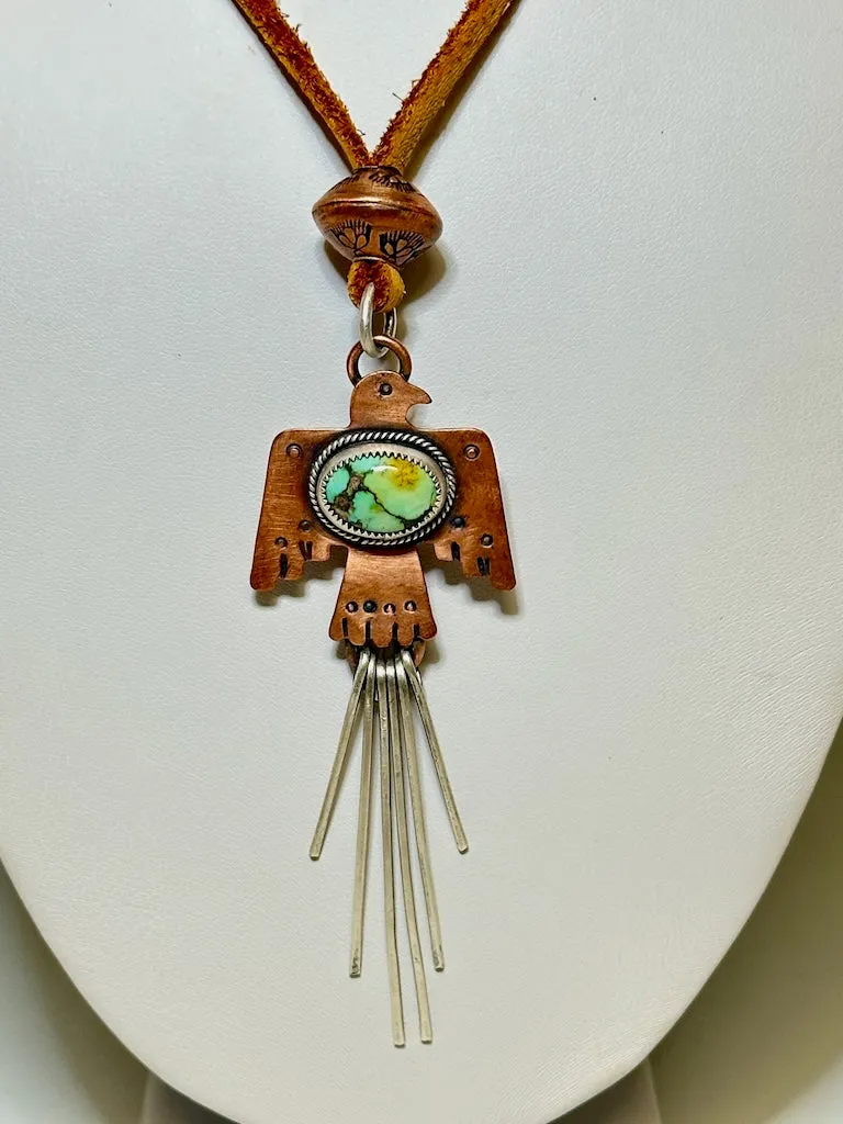 SOARING THUNDERBIRD NECKLACE JK113