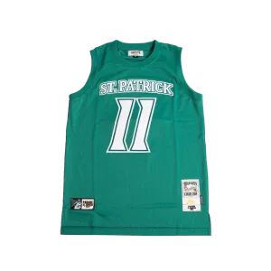 ST PATRICK KYRIE IRVING AUTHENTIC BASKETBALL JERSEY (GREEN)