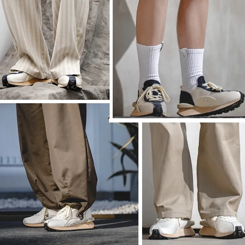 Unisex Shoes Vintage Ice Silk Sports Shoes